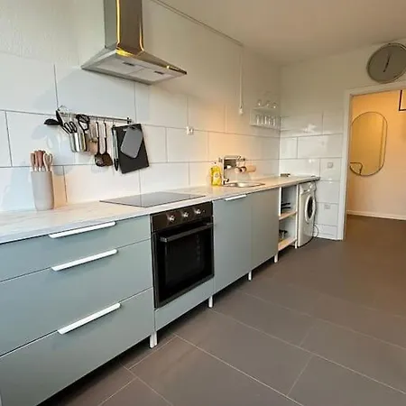 Apartment Supersuite Boho 2bdr Balkon Aufzug Herne