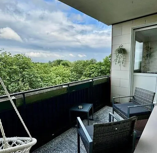 Апартаменты Supersuite Boho 2bdr Balkon Aufzug *