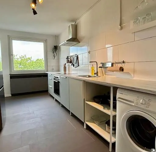 Апартаменты Supersuite Boho 2bdr Balkon Aufzug