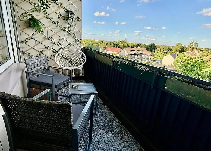 Supersuite Boho 2bdr Balkon Aufzug * Herne